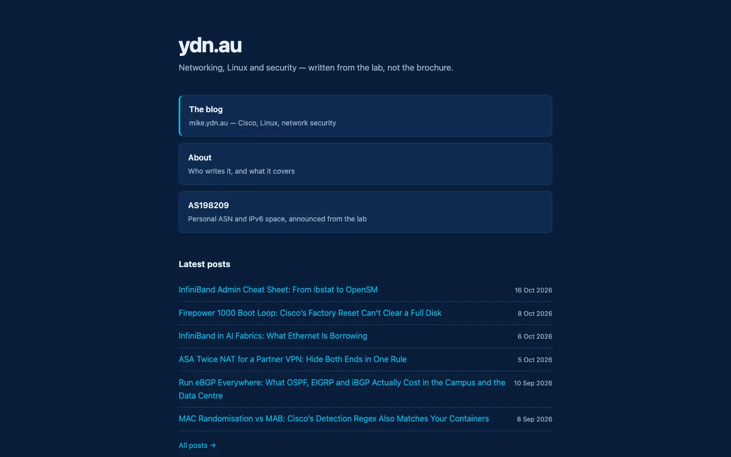 ydn.au home page
